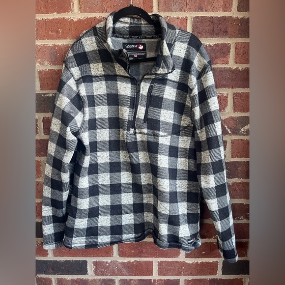 Canada Weathergear Plaid Pullover Size XL - Picture 2 of 9